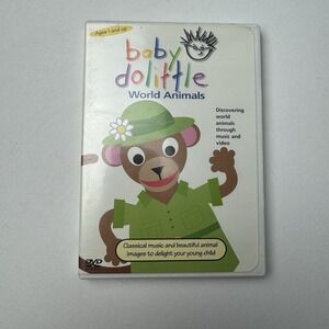 RARE Baby Einstein Baby Dolittle World Animals FHE DVD - With Parents Guide